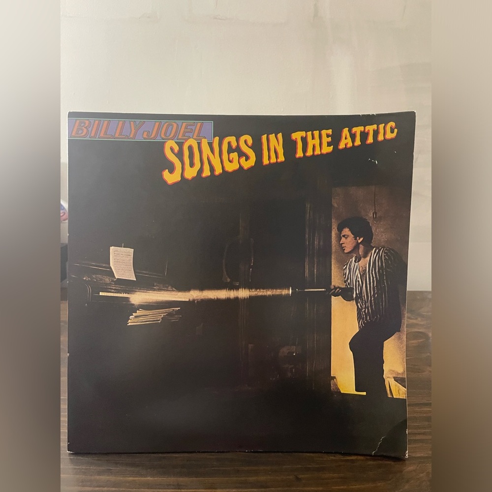 BILLY JOEL VINTAGE  !! SONGS IN THE ATTIC TC37461 LP~ Vinyl~NICE*